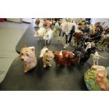 6 Small Beswick Dogs