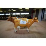 Beswick Shorthorn Bull and Cow