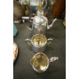 3pc EPNS tea service