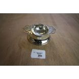 Silver strainer & stand