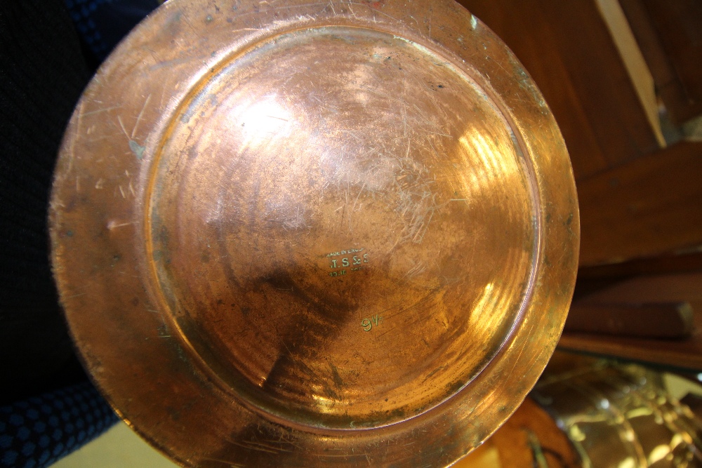 Copper jardiniere JS&S - Image 4 of 4