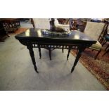 Aesthetic Period Victorian Card Table