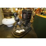 Cast Metal Coach Lantern (Candle)