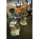 2 Copenhagen Porcelain Figures (One A/F) No. 905 & 782