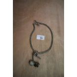 Silver Watch Albert Fob 86g