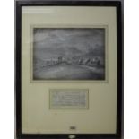 Early 19th Century School - Ink sketch, heightened in white - 'Roman Station, Ambleside', 20cm x