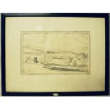 18th/19th Century School - Pencil drawing - Windermere from Clappergate, 19.5cm x 32cm, slight paper