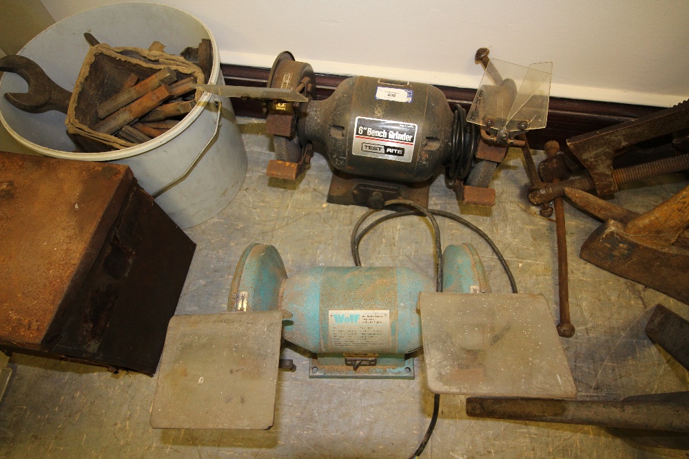 Bench Grinder and other
