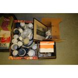 Quantity of Misc China & Glass Ware and etching by Turner of Rye Harbour etc