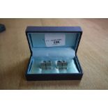 Pair of Cased Cufflinks