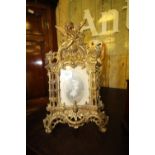 Ornate Gilt Metal Photograph Frame