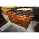 Priory Style Elm Sideboard