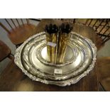 Set of 3 Graduated Trays & Trench Art