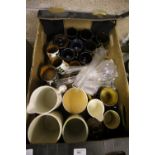 Box inc Wetheriggs Pottery, Villeroy Boch etc