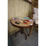 Caned Bentwood Coffee Table