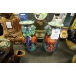 Pair of Lawleys Pottery Vases