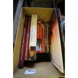 Box of eight signed Wine related books