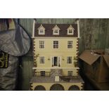 Hand Built Doll's House & Furniture