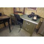 1950s Steel Desk