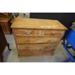 Pine 2/3 Chest of Drawers
