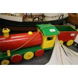 Pull-A-Long Wooden Train