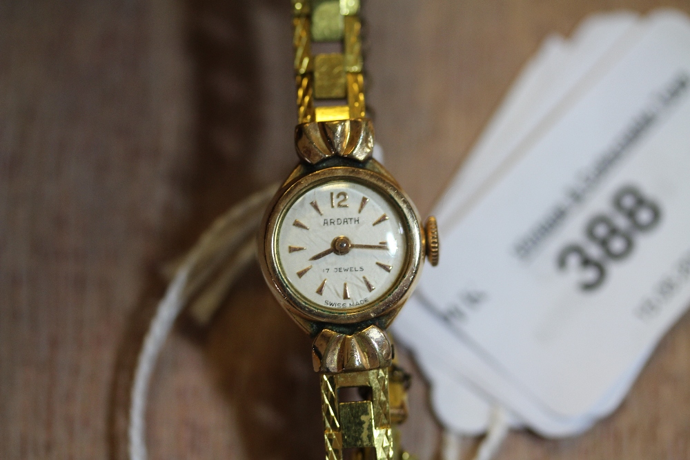 Ardath gilt metal ladies cocktail watch - Image 2 of 2