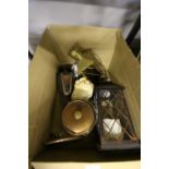 Box of Misc inc Brass