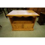 2 Drawer pine TV Cabinet