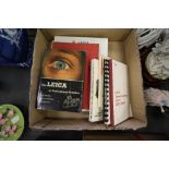 Box of Leica Related Photography Books