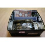 Tin Mixed Coins & Sets