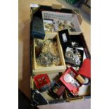 Box of Jewellery including Charm Bracelets
