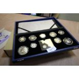 The Queens 80th Birthday Silver Coin Collection