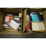 Large Quantity of Various Books 4 boxes