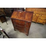 Reproduction Mahogany Bureau