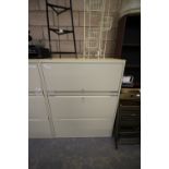 1 Triumph 3 Section Filing Cabinet