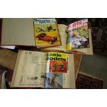 3 Scale Models Magazine Volumes 1-3 dated 1969-1971