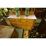 Solid Oak 2/3 Chest of Drawers