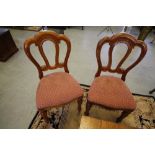 4 Victorian Chairs