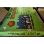 Subbuteo International - Minus Pitch & Floodlights plus 8 Additional Team 5 Goals etc