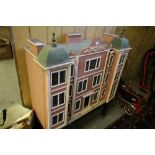 Large hand built dolls house