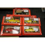 5 Coca Cola Die-cast Model Vehicles