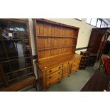 19th Century Pine Dresser - Later Top
