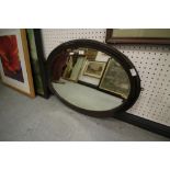 Oval Shaped Mirror