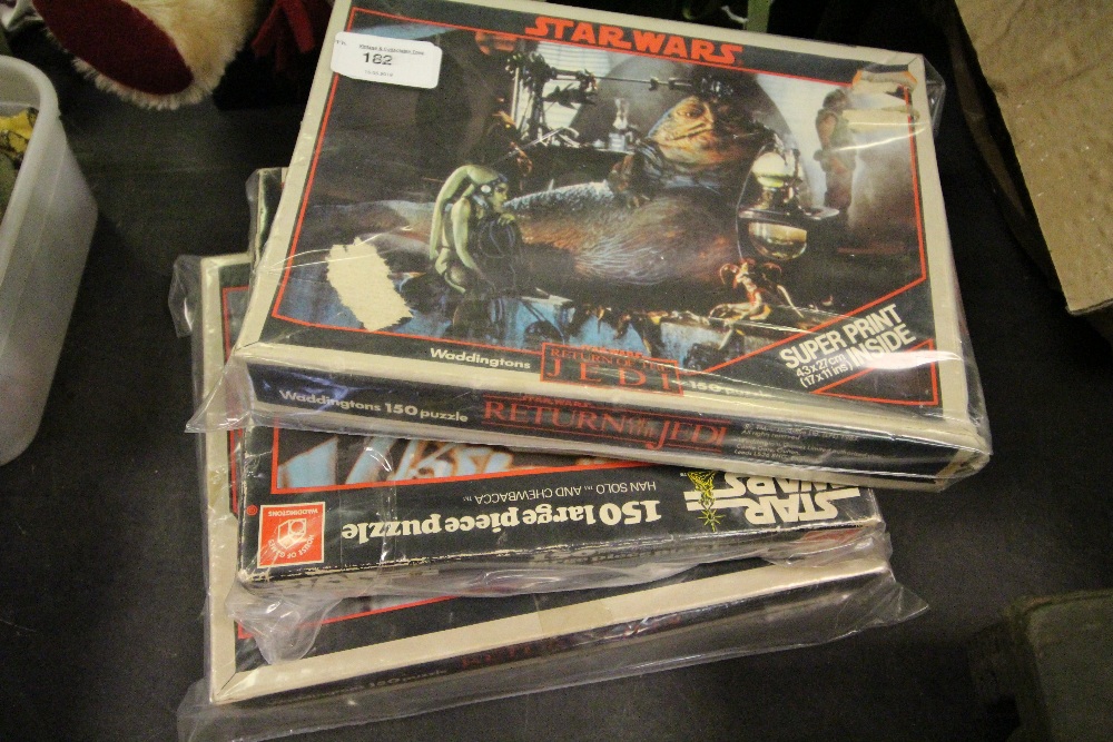 3 1970s Star Wars Puzzles
