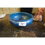 Royal Lancastrian Blue Bowl