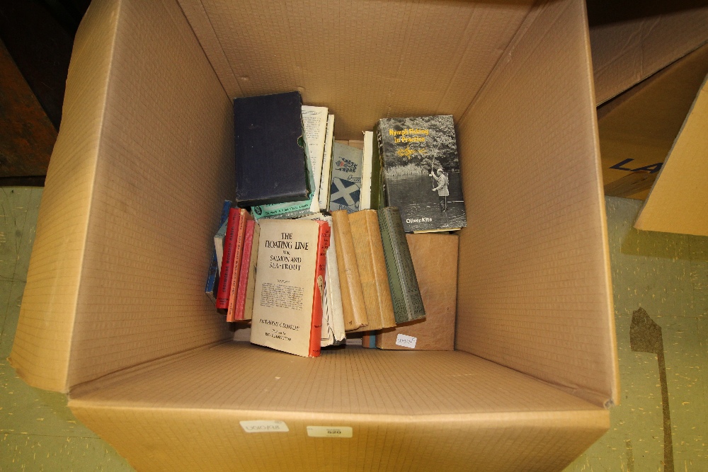 Large quantity of fishing related books