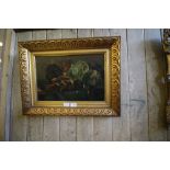 Pair of Still Life Oil Paintings - Charles Green, In Gilt Frames (A/F)