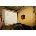 Box of LPs - 78s