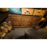 1920s oak sideboard