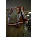 Large Patchwork Quilt (Triangles)